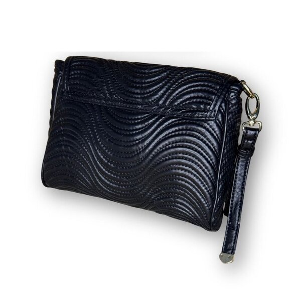 Versace Parfums Quilted Black Wristlet Bag - Picture 7 of 7
